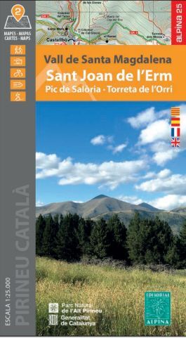SANT JOAN DE L'ERM - PIC DE SALORIA (2 MAPES 1:25.000 + CARPETA DESPLEGABLE)