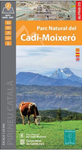PARC NATURAL CADI - MOIXERÓ (2 MAPES 1:25.000 + CARPETA DESPLEGABLE)