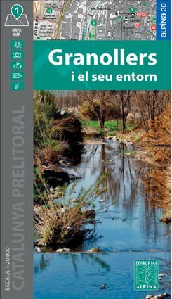 GRANOLLERS I EL SEU ENTORN (MAPA 1:20.000 + CARPETA DESPLEGABLE)