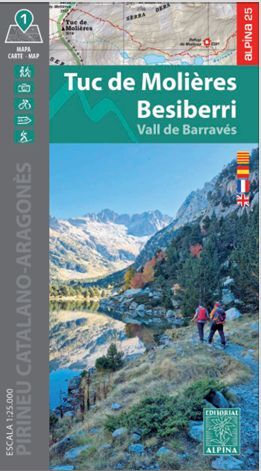 TUC DE MOLIERES - BESIBERRI (MAPA 1:25.000 + CARPETA DESPLEGABLE)