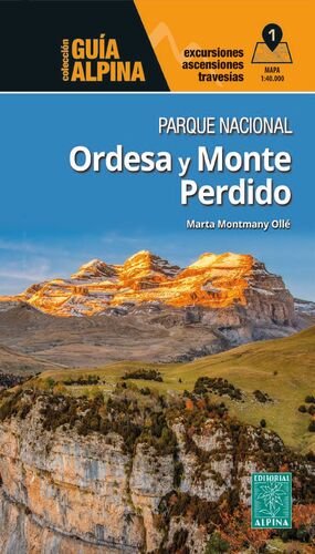 ORDESA Y MONTE PERDIDO, PARQUE NACIONAL - MAPA ALPINA