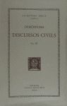 DISCURSOS CIVILS VOL. III (DOBLE TEXT/RÚSTICA)