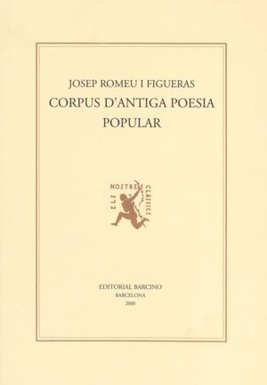 CORPUS D'ANTIGA POESIA POPULAR