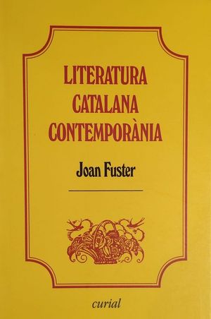 LITERATURA CATALANA CONTEMPORANIA