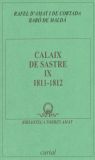 CALAIX DE SASTRE VOL. 09 (1811-1812)