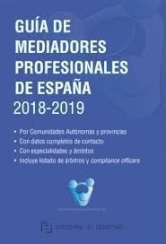 GUIA DE MEDIADORES PROFESIONALES DE ESPAÑA 2018-2019