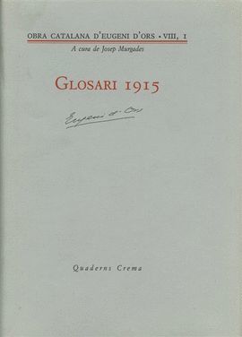 GLOSARI 1915 (VOL. VIII/1)