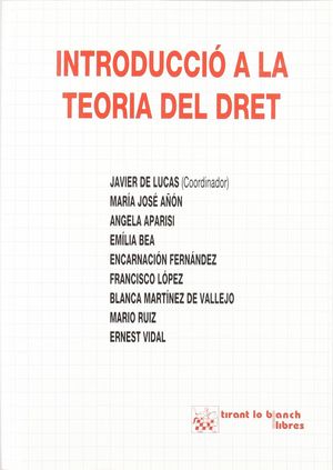 INTRODUCCIÓ A LA TEORIA DEL DRET