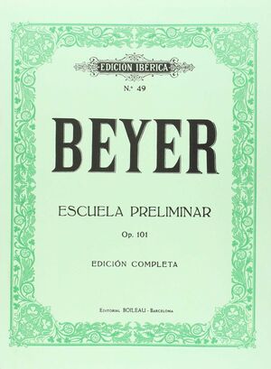 ESCUELA PRELIMINAR OP. 101 - FERDINAND BEYER