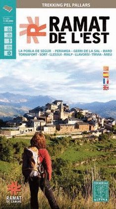 RAMAT DE L'EST - TREKKING PEL PALLARS, MAPA I GUIA EXCURSIONISTA