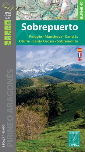 SOBREPUERTO, MAPA Y GUIA EXCURSIONISTA