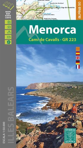 MENORCA - CAMÍ DE CAVALLS - GR 223 , MAPA I GUIA EXCURSIONISTA