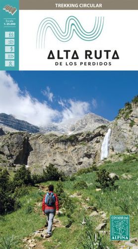 ALTA RUTA DE LOS PERDIDOS - TREKKING CIRCULAR, MAPA Y GUIA EXCURSIONISTA