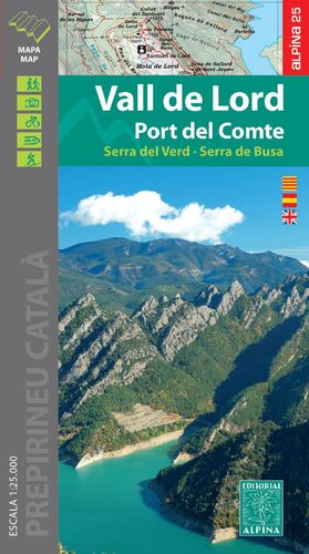 VALL DE LORD - PORT DEL COMTE, (MAPA + CARPETA DESPLEGABLE