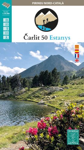 CARLIT 50 ESTANYS, MAPA + CARPETA DESPLEGABLE