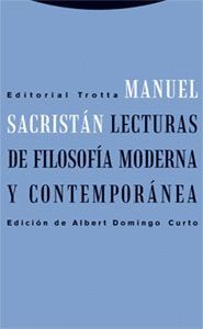 LECTURAS DE FILOSOFIA MODERNA Y CONTEMPORÁNEA