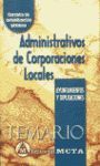 ADMINISTRATIVOS CORPORACIONES LOCALES. TESTS