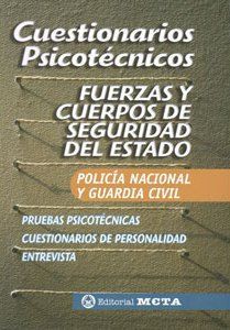 CUESTIONARIOS PSICOTECNICOS FUERZAS Y CUERPOS DE SEGURIDAD DEL ESTADO