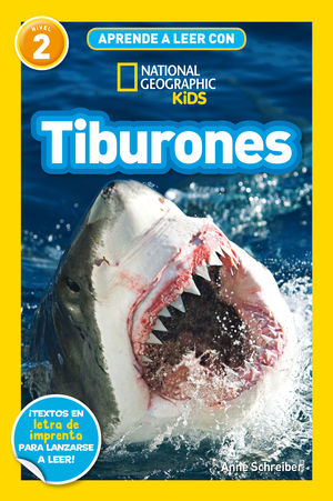 TIBURONES. APRENDE A LEER CON NATIONAL GEOGRAPHIC (NIVEL 2)