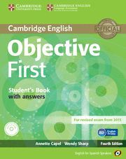 OBJECTIVE FIRST CERTIFICATE STUDENT WITH KEY