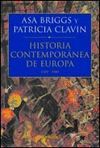 HISTORIA CONTEMPORANEA DE EUROPA 1789-1989