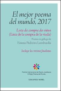 MEJOR POEMA DEL MUNDO, 2017, EL -LISTA DA COMPRA DA VIÚVA-(LISTA DE LA COMPRA DE LA VIUDA)