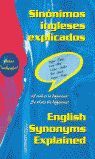 SINONIMOS INGLESES EXPLICADOS ENGLISH SYNONYMS EXPLAINED