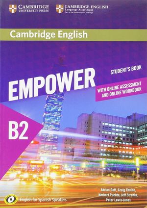 CAMBRIDGE ENGLISH EMPOWER B2. STUDENT +ONLINE ASSESMENT AND PRACTICE+ONLINE WORK