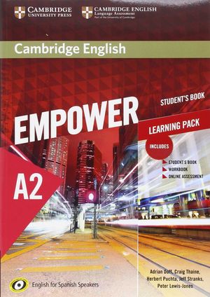 EMPOWER ELEMENTARY A2 (LEARNING PACK STUDENT'S + WORKBOOK WITH KEY)