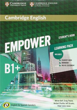 EMPOWER INTERMEDIATE B1+ (LEARNING PACK STUDENT'S + WORKBOOK WITH KEY)