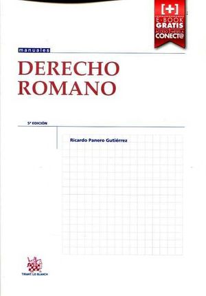 DERECHO ROMANO (5º EDICION 2015 )