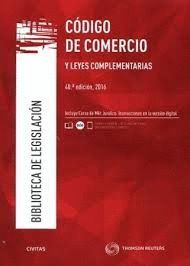CÓDIGO DE COMERCIO Y LEYES COMPLEMENTARIAS (40ª EDICIÓN 2016) DÚO