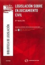 LEGISLACIÓN SOBRE ENJUICIAMIENTO CIVIL (39ª EDICIÓN 2016) DÚO