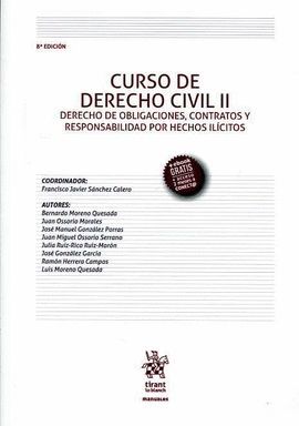 CURSO DE DERECHO CIVIL II DERECHO DE OBLIGACIONES, CONTRATOS Y RESPONSABILIDAD P