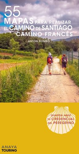 CAMINO DE SANTIAGO - CAMINO FRANCÉS, 55 MAPAS PARA REALIZAR EL  (DESPLEGABLES)