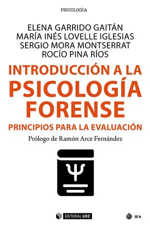 INTRODUCCIÓN A LA PSICOLOGÍA FORENSE