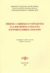 MIQUEL CARRERAS I COSTAJUSSA I LA FILOSOFIA CATALANA D'ENTREGUERRES (1918-1939)