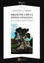 GRAMÁTICA DE LA LENGUA ITALIANA