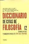 DICCIONARIO DE CITAS DE FILOSOFÍA