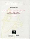 QUAESTIO DE UNITATE UNIVERSALIS/ MA'AMAR NIKHBAD BA-KOLEL