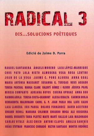 RADICAL 3 .DIS...SOLUCIONS POETIQUES