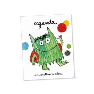 AGENDA  - MONSTRUO DE LOS COLORES VA AL COLE