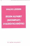 SEGON ALFABET (INCOMPLET) D'ACROSTICS EROTICS
