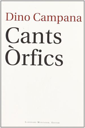 CANTS ORFICS