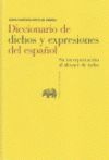 DICCIONARIO DE DICHOS Y EXPRESIONES DEL ESPAÑOL