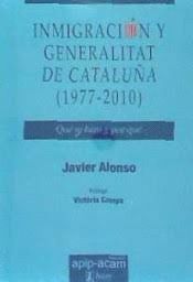 INMIGRACIÓN Y GENERALITAT DE CATALUÑA (1977-2010)