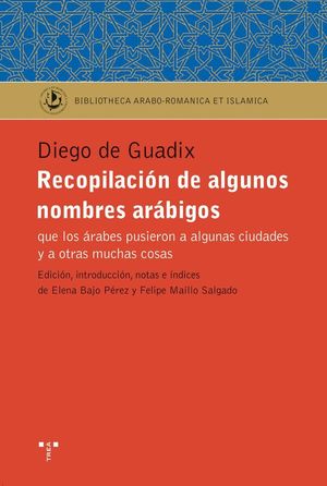 RECOPILACION DE ALGUNOS NOMBRES ARABIGOS