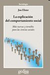 EXPLICACION DEL COMPORTAMIENTO SOCIAL, LA