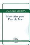 MEMORIAS PARA PAUL DE MAN