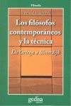 FILOSOFOS CONTEMPORANEOS Y LA TECNICA, LOS